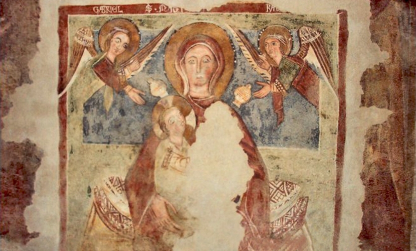 Pitture cappella di Villimpenta