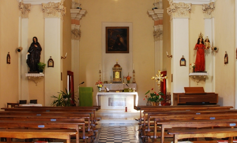 Chiesa di San Rocco, Campione