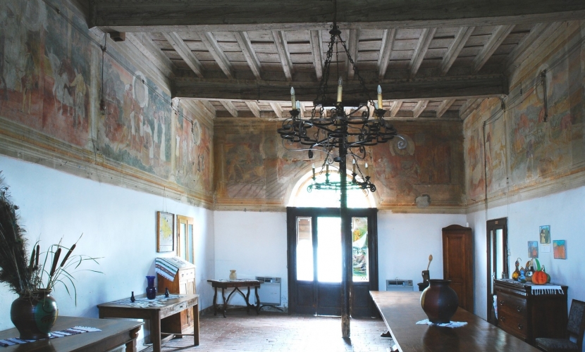 Salone interno Corte Bazza
