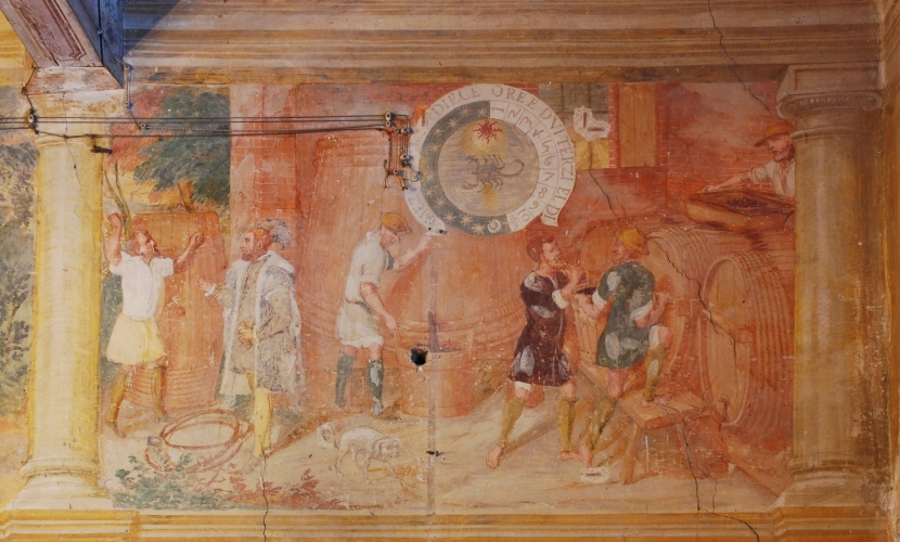 Affresco Corte Bazza