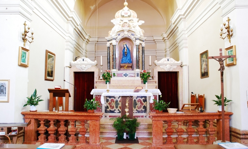Chiesa della Beata Vergine della Neve, Villimpenta