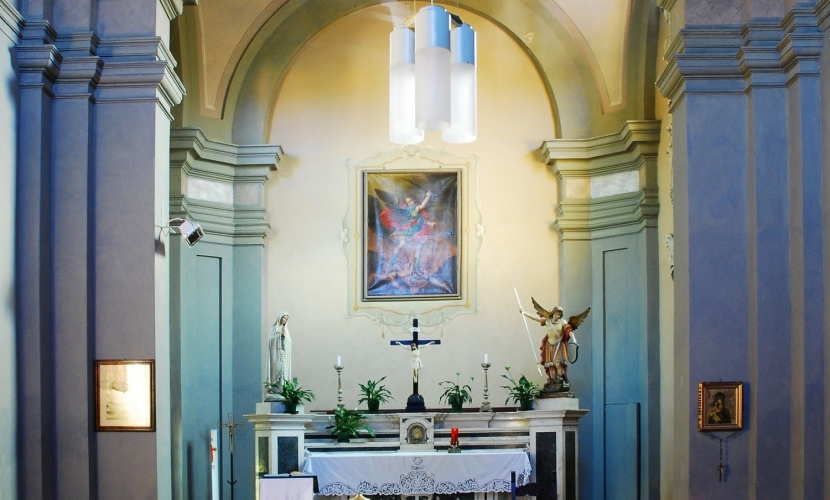 Interno Oratorio di Mottella