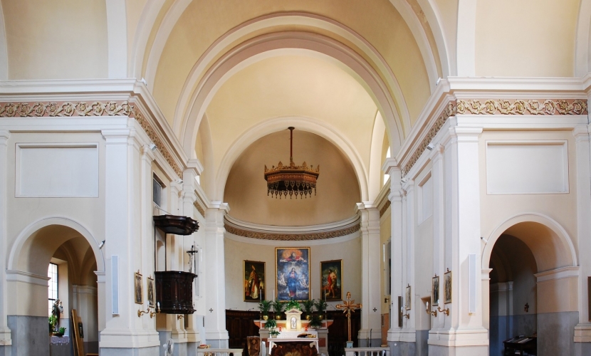 Interno Chiesa Parrocchiale di Roncoferraro